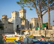 A Rocca Scaligera kastly a Garda-tnl